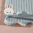 thumbnail image 5 of AVTOIFY Girls Shorts, Shorts for Girls, Girls' Summer Thin Leggings Cute Bunny Leggings Can Be Worn Externally Mid Length Pants, Toddler Girl Clothes, Girls Summer Clothes, Gray, 5 of 6