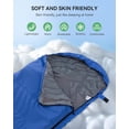 thumbnail image 5 of Sleeping Bags for Adults & Kids Sleeping Bag, Ultralight Backpacking Sleeping Bag Cold Weather & Warm, Warm Compact Rectangular Sleeping Bags, Waterproof Camping Blanket for Hiking Fishing, 5 of 6