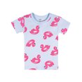 thumbnail image 3 of Geber Baby and Toddler Girl 4pc Pajama Short Set, Sizes (12 Months - 5T), 3 of 9