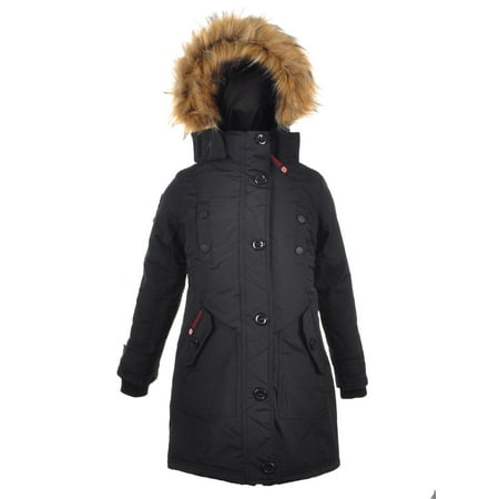 Canada Weather Gear - Canada Weather Gear Girls' Insulated Parka ...