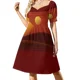 thumbnail image 2 of Vestido sin mangas TATOOINE SUNSET vestidos de cóctel Vestido mujer vestidos de verano vestido de mujer, 2 of 7