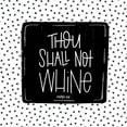 thumbnail image 2 of Imperfect Dust 20x20 Black Ornate Wood Framed with Double Matting Museum Art Print Titled - Thou Shall Not Whine, 2 of 4