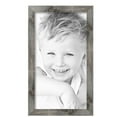 thumbnail image 2 of ArtToFrames 12" x 22" Winter White Barnwood 1.5 Inch Picture Frame, 12x22 inch Brown MDF Poster Frame (WOM-4661), 5 Pack, 2 of 7