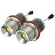 thumbnail image 2 of piezas 20W LED Angel Eyes Halo Ring Marker Bulb Reemplazo para BMW E87 E39 M5 M6 E83 X3 E60 E63 E65 E66 E53 X5, modelo: Plata y Negro Kuyhfg Sin marca, 2 of 5
