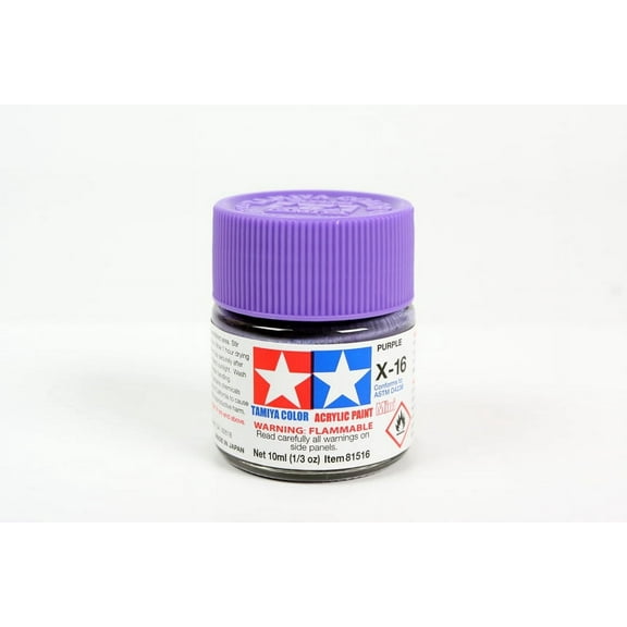 Tamiya 81516 Mini Acrylic X-16 Purple - 10ml