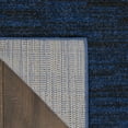 thumbnail image 5 of Nourison Essentials Indoor/Outdoor Midnight Blue 2'2" x 7'6" Area Rug, (2x8), 5 of 11
