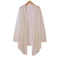 thumbnail image 7 of Ediodpoh Women's Fashion Lace Patchwork Long Sleeve Casual Color Cardigan Coat Bohemian Womens Cardigan Sweaters Khaki XXL, 7 of 7
