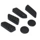 thumbnail image 2 of For Tesla Model3/Y Modification Carbon Fiber Pattern Decoration Seat Adjustment Frame Button 1 Set 6 Pcs Seat Adjustment Button, 2 of 4