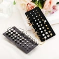 thumbnail image 3 of Aellinatey Beautiful Metal Ball Crystals Stud Earrings 20 Pairs Earrings for Daily Wear, 3 of 13