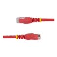 thumbnail image 3 of StarTech.com 25ft CAT6 Ethernet Cable, 10 Gigabit Molded RJ45 650MHz 100W PoE Patch Cord, CAT 6 10GbE UTP Network Cable with Strain Relief, Red, Fluke Tested/Wiring is UL Certified/TIA - Category 6 - 24AWG (C6PATCH25RD) - Patch cable - RJ-45 (M) to RJ-45 (M) - 25 ft - UTP - CAT 6 - molded - red, 3 of 3