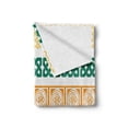 thumbnail image 2 of Ethnic Soft Flannel Fleece Throw Blanket, Various Type Color Tiles Greek Culture Folk Vintage Grid Abstract Image, Cozy Plush for Indoor and Outdoor Use, 50" x 70", Multicolor, by Ambesonne, 2 of 6