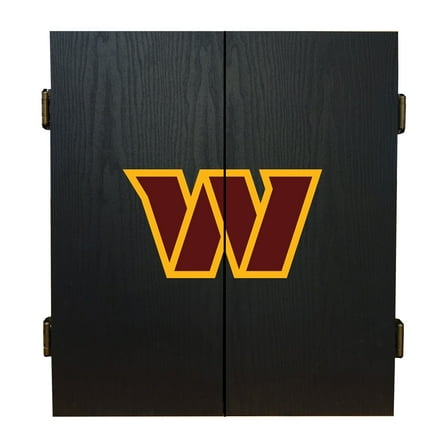 Imperial Washington Commanders Fans Choice Dartboard Cabinet