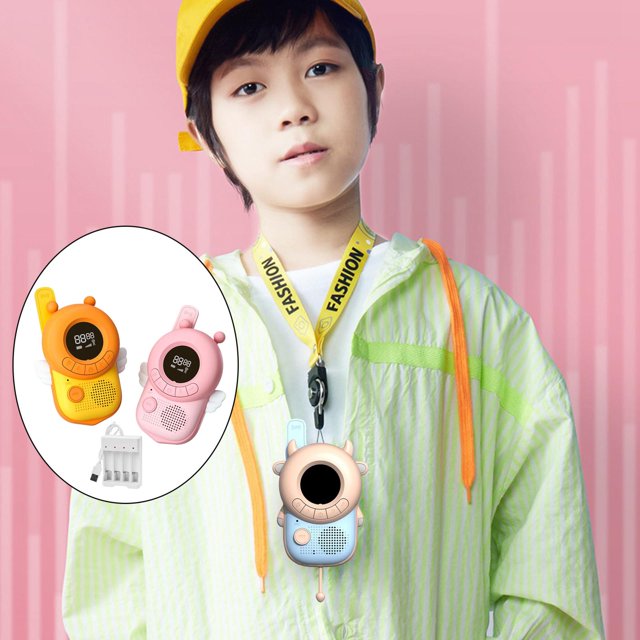 Walkie Talkies de 2 vías Hugo Juguetes USB Bee 3 km para niños y niñas