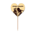 thumbnail image 1 of Boxeo M. Etiqueta del corazón de la bandera del palillo de dientes, 1 of 3