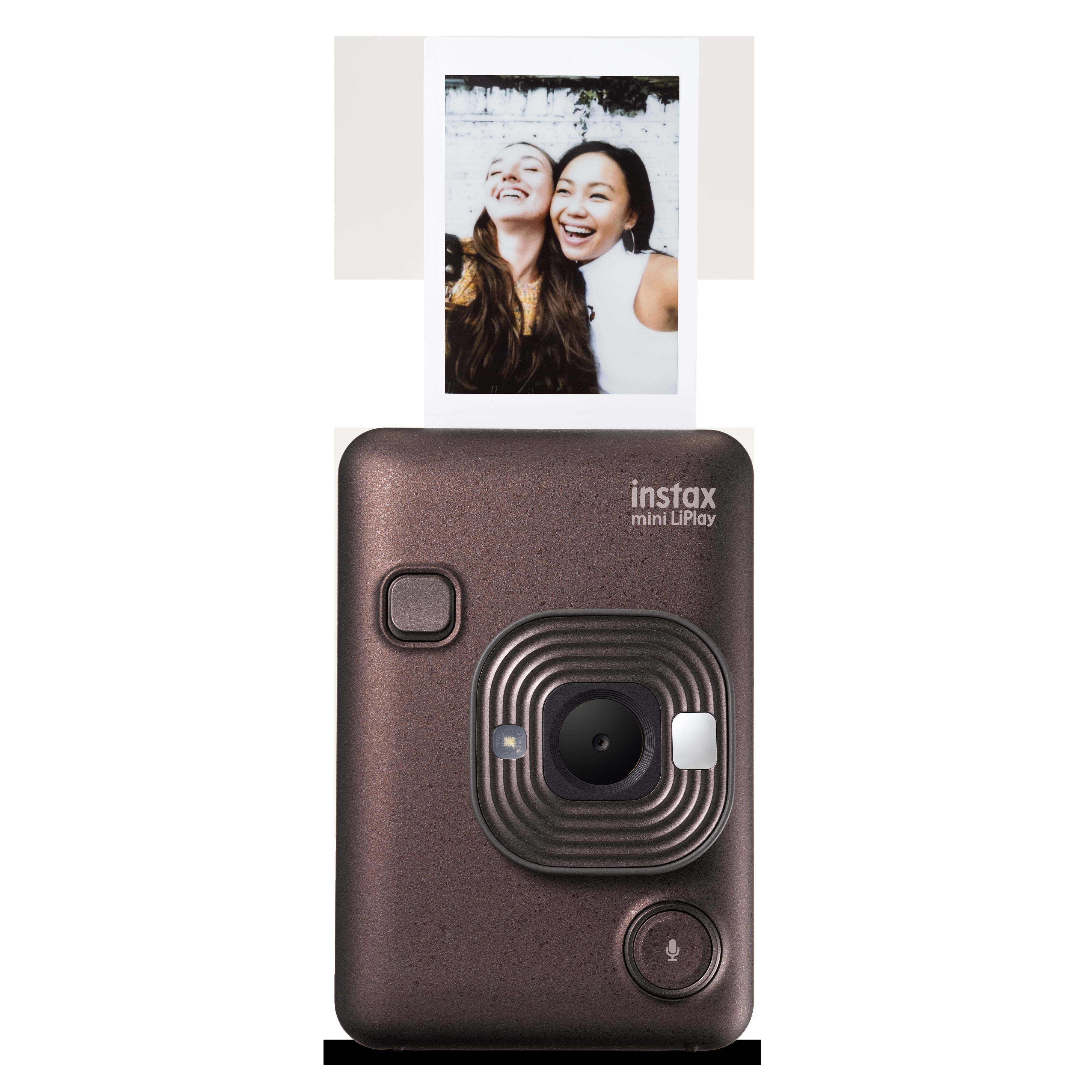 Fujifilm, Instax mini Liplay Hybrid Instant Camera, Deep Bronze 