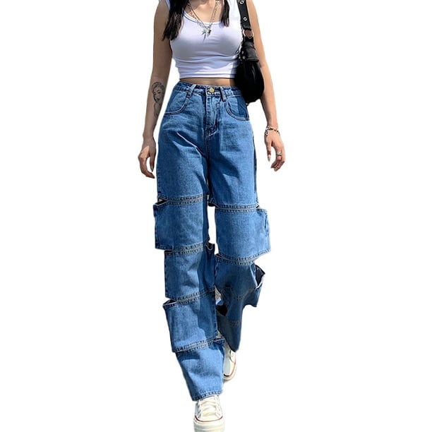 baggy pants high waisted