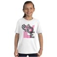 thumbnail image 3 of Pretty Love Trendy Floral Hearts Girls Kids T Shirt Tees Teen Brisco Brands S, 3 of 6