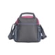 thumbnail image 3 of Bolso bandolera de nailon unisex, impermeable, con varios bolsillos, pequeño bolso de hombro Baggra  Rosa, 3 of 7