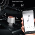 thumbnail image 2 of Inalámbrico 4.2 Transmisor FM Estéreo Manos libres Kit de Coche Flash Drive Reproductor de CACAGOO Transmisor, 2 of 7