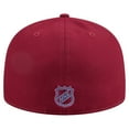 thumbnail image 4 of Men's New Era White/Burgundy Colorado Avalanche Repeat Two-Tone 59FIFTY Fitted Hat, 4 of 5