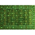 thumbnail image 1 of Ahgly Company Indoor Rectangle Persian Green Traditional Area Rugs, 3' x 5', 1 of 1