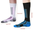 thumbnail image 5 of Thermal Knee High Warm Socks Men Women for Winter Skiing Snowboarding Hunting, 5 of 17