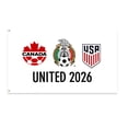 thumbnail image 4 of 2026 World Cup in the US, Canada, and Mexico: US-themed patchwork flag, atmosphere decoration, cheerleading supplies, hand-held flag, 4 of 6