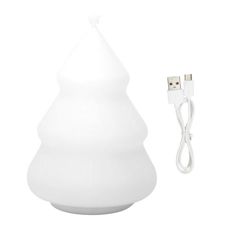 

Silicone USB Lamp for Bedroom & Bedside LED Christmas Tree Nightlight