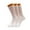White, variant on Mid Calf Crew Socks for Women 3 Pairs Pink Cotton Socks Size 9-11