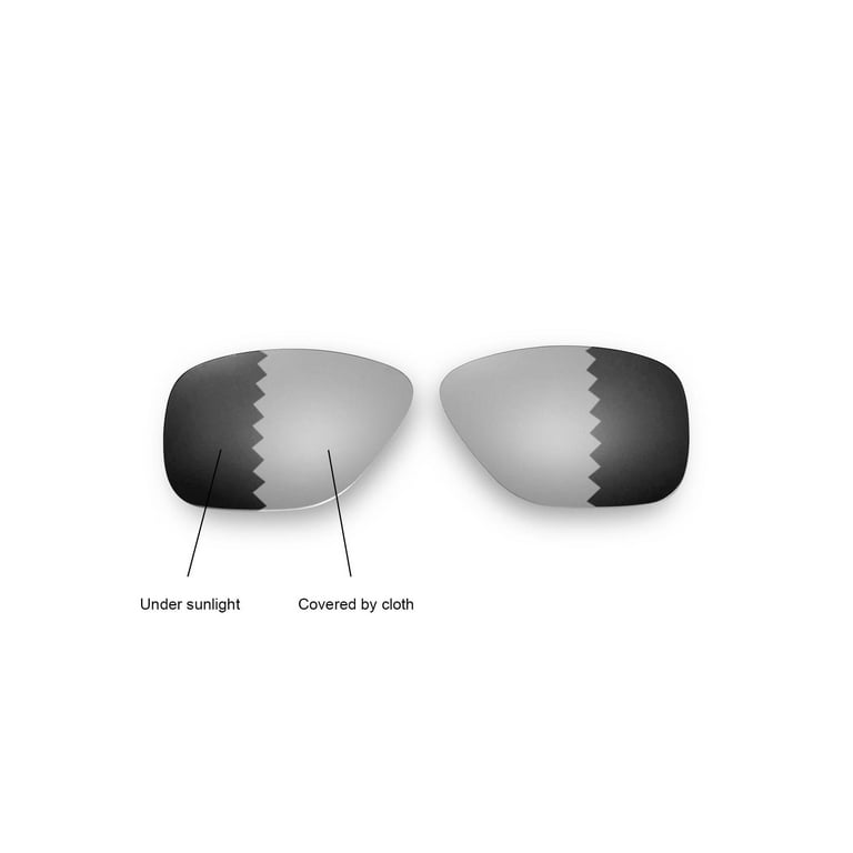 Walleva Transition/Photochromic Polarized Replacement Lenses for
