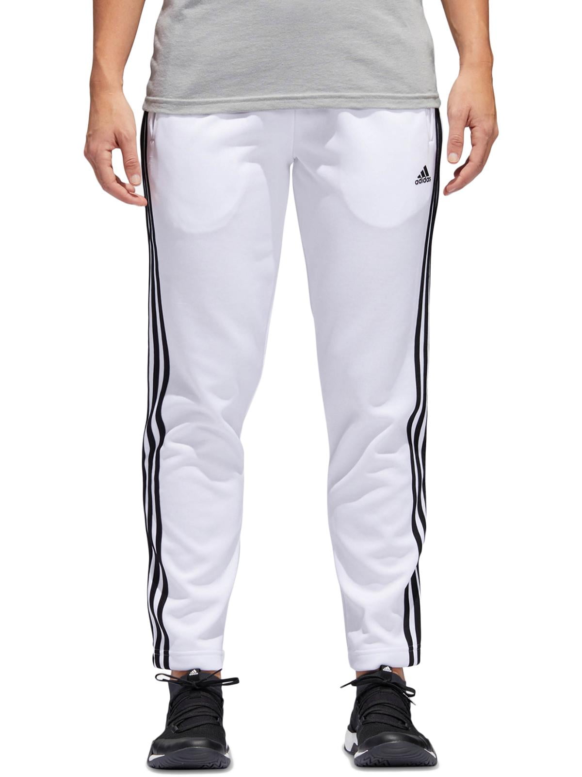 Adidas Adidas Mens Workout Training Pants White L