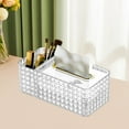 thumbnail image 6 of Storage Box Storage Containers Tissue Box Organizer, High-Grade Desktop Storage, Multi-Function Remote Control Holder, Acrylic Coffee Table Decor, Split-Part Design, 6 of 6