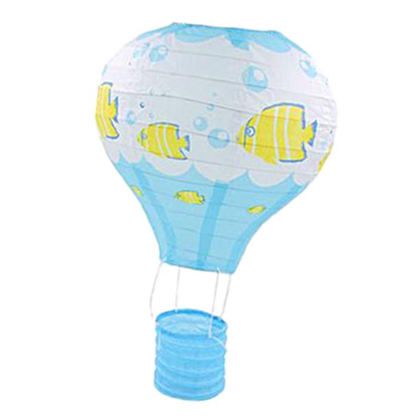 30cm Globo de aire caliente Fiesta de bodas Fiesta colgante Decoración para el hogar 4 Sunnimix Linterna de papel de globo aerostático