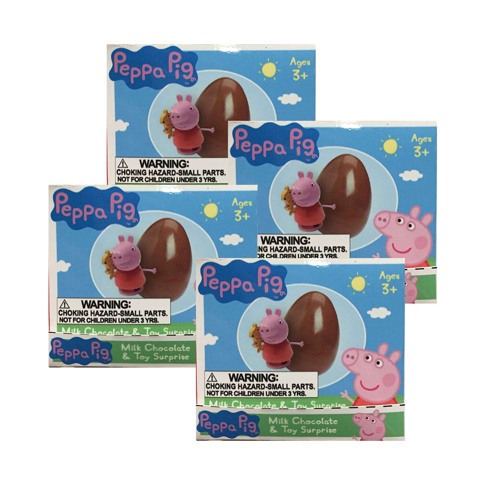 peppa pig chocolate surprise eggs