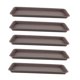 thumbnail image 4 of 5 platillos para plantas, bandejas de goteo, platillos para macetas, bandejas resistentes para plantas y macetas. Gris, 4 of 8