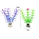 thumbnail image 2 of Plantas artificiales de plástico para decoración de peceras (10 plantas) Plantas de PVC en acuario grande, 2 of 5