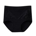 thumbnail image 3 of HOMBOM Brief Panties for Women Clearance Lace Plus Size Black Underwear Women Pack XXL, 3 of 3