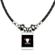 thumbnail image 1 of para proteger a los animales es para protegernos collar a mano colgante de cuerda de cuero Unbranded M, 1 of 3