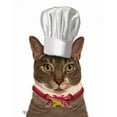 thumbnail image 3 of Fab Funky 12x14 Black Modern Framed Museum Art Print Titled - Cat Chef, 3 of 5