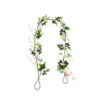 thumbnail image 2 of Tumdkd Easter Rattan Vine Garland with Fake Eggs and Flowers, 59 Inch Spring Floral Simulation Wreath, Multicolor Party Decoration for Indoor Outdoor Mantel Staircase Railing, 2 of 6