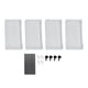 thumbnail image 2 of Carro De Almacenamiento Con Ruedas De 4 Niveles, Carro De Acero Inoxidable PP, Práctico Organizador De Almacenamiento Con Ruedas Para Baño, Cocina, Sala De Estar, 2 of 7