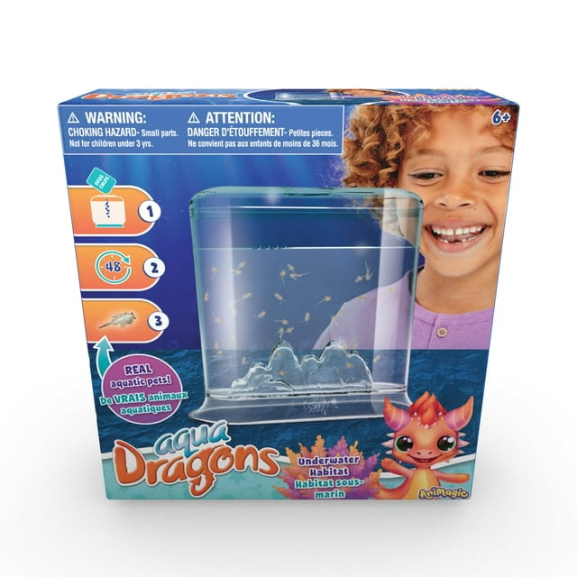 Kit científico Goliath Animagic Aqua Dragons eclosionan y crecen