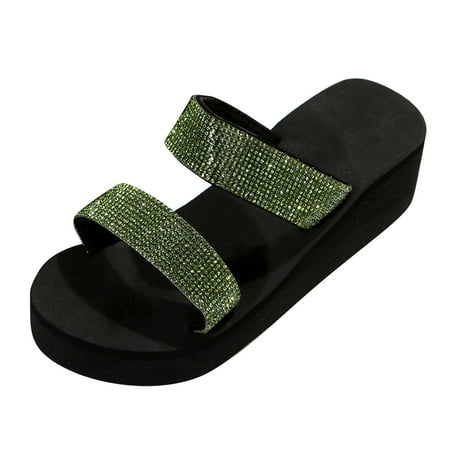 

Pimfylm Cow Slippers Women’s Berri Sandal I Slip Resistant Closed-Toe Leather Sandal for Casual Everyday Green 9