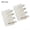 4pcs white, variant on 4pcs/set Seamless Hair Clips No Bend Barrettes No Mark Hairpin Curl Clip for Women