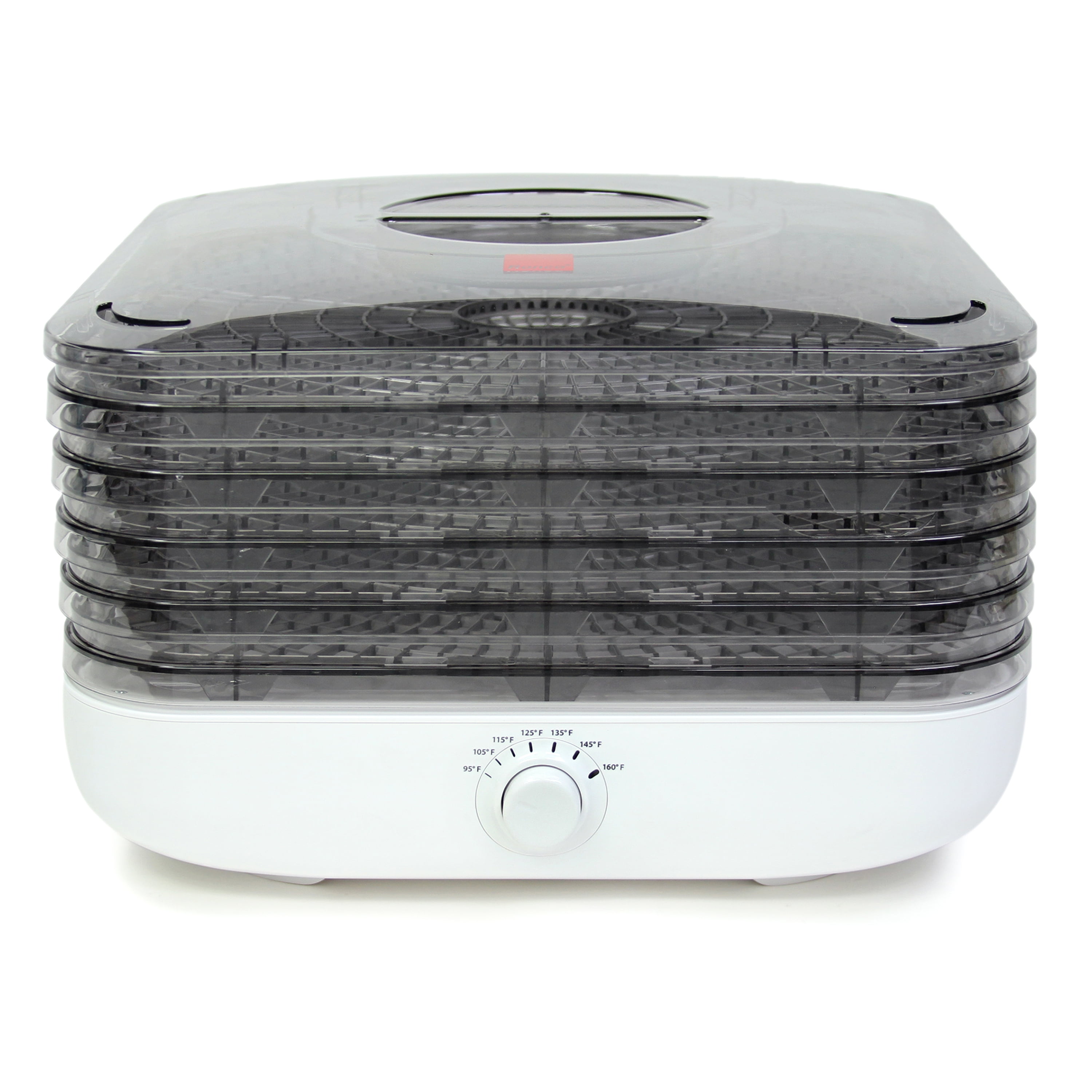 Ronco Fd6000whgen Ez Store Turbo 5 Tray Food Dehydrator Walmart Com
