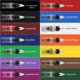thumbnail image 3 of Set de tintas para tatuajes Hawink TI203-30-14 30 ml 14 colores, 3 of 6