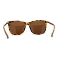thumbnail image 4 of Polarized Womens 90s Designer Sport Horn Rim Sunglasses Tortoise Brown, 4 of 4