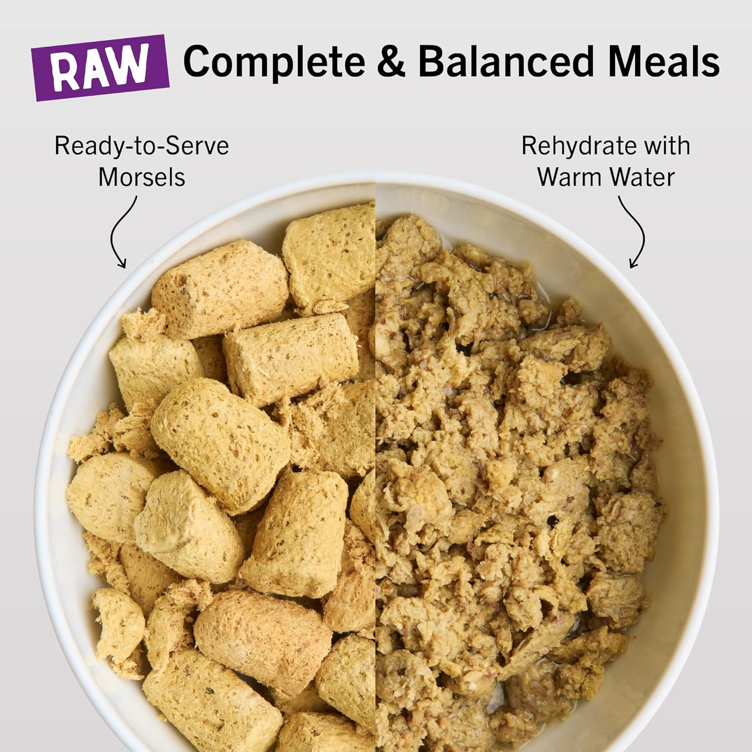 Stella & Chewy's Freeze-Dried Dinner Morsels for Cats - Chick Chick Chicken Recipe - 18 Ounce Bag