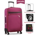 thumbnail image 3 of Mta de tela Ox ex de an capacidad con ruedas universs y candado con contraseña para viaje, 3 of 4