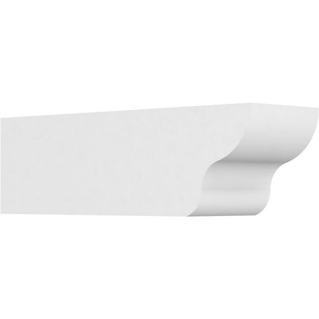 Ekena Millwork RFTP06X06X20GRN 6 x 6 x 20 Po Greensboro Standard Architecture Grade Queue de Chevron PVC